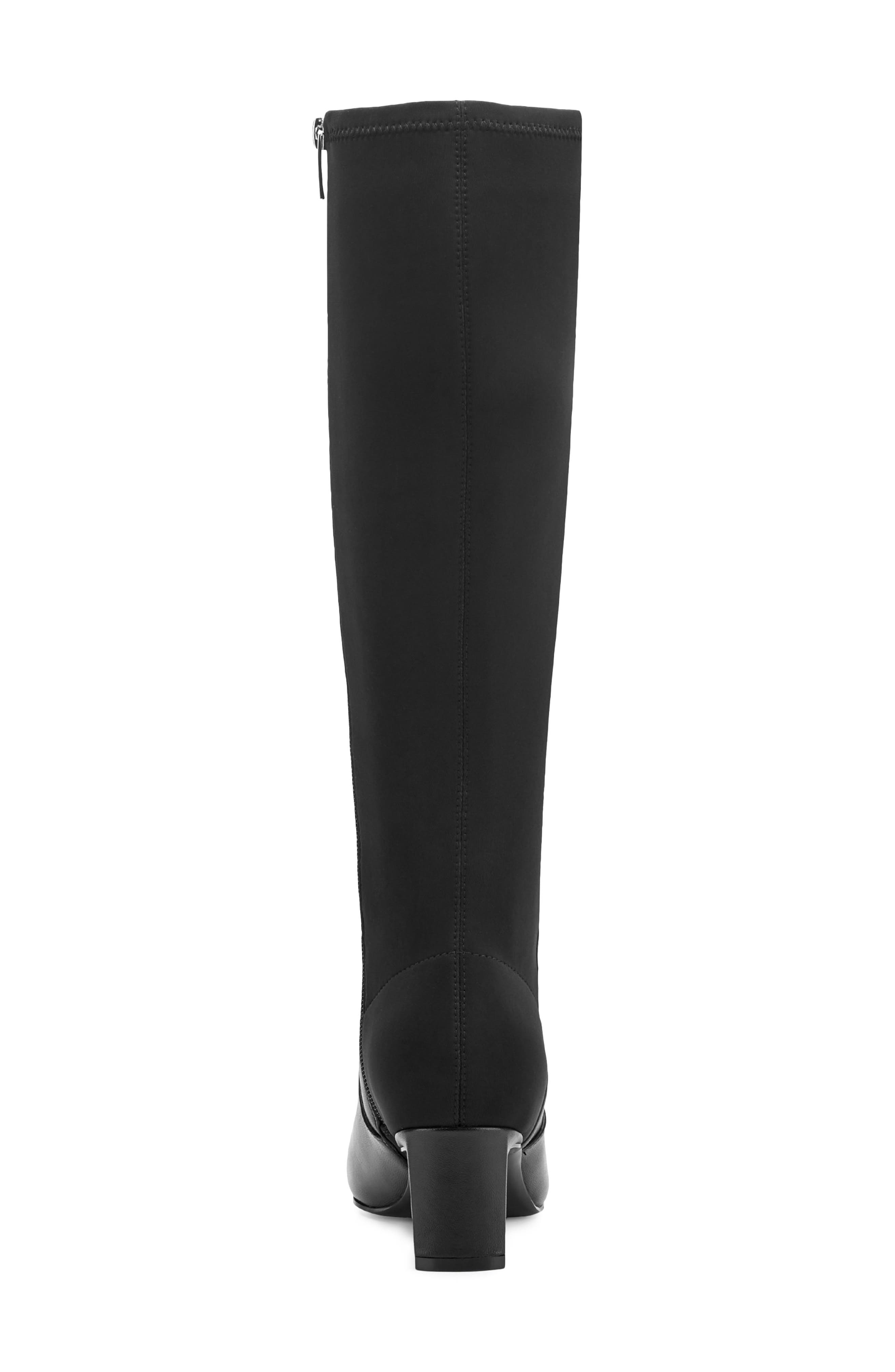 Mabel Knee High Boot, Alternate, color, BLACK
