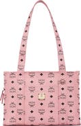 MCM Aren School Bag Tote in Visetos