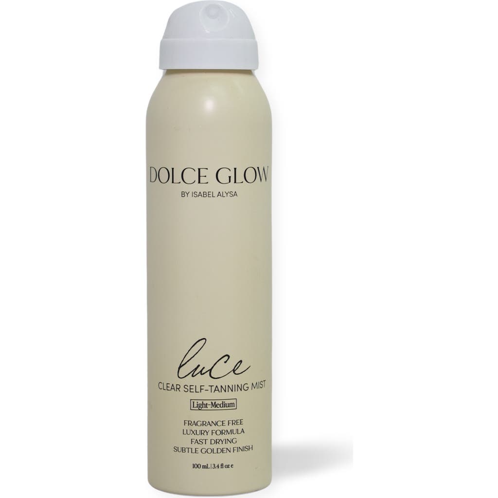 Dolce Glow by Isabel Alysa Luce Clear Self-Tanning Mist in Light To Medium  product