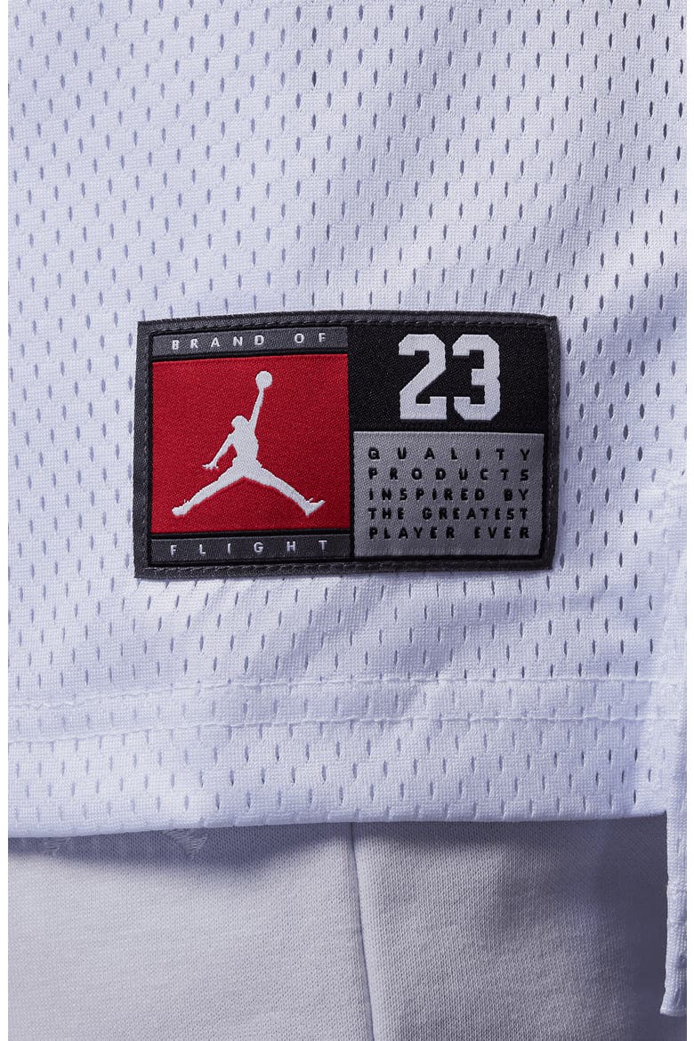 Kids' Metallic Jordan 23 Jersey, Alternate, color, FOOTBALL GRAY