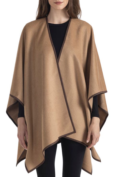 Wool Blend Cape