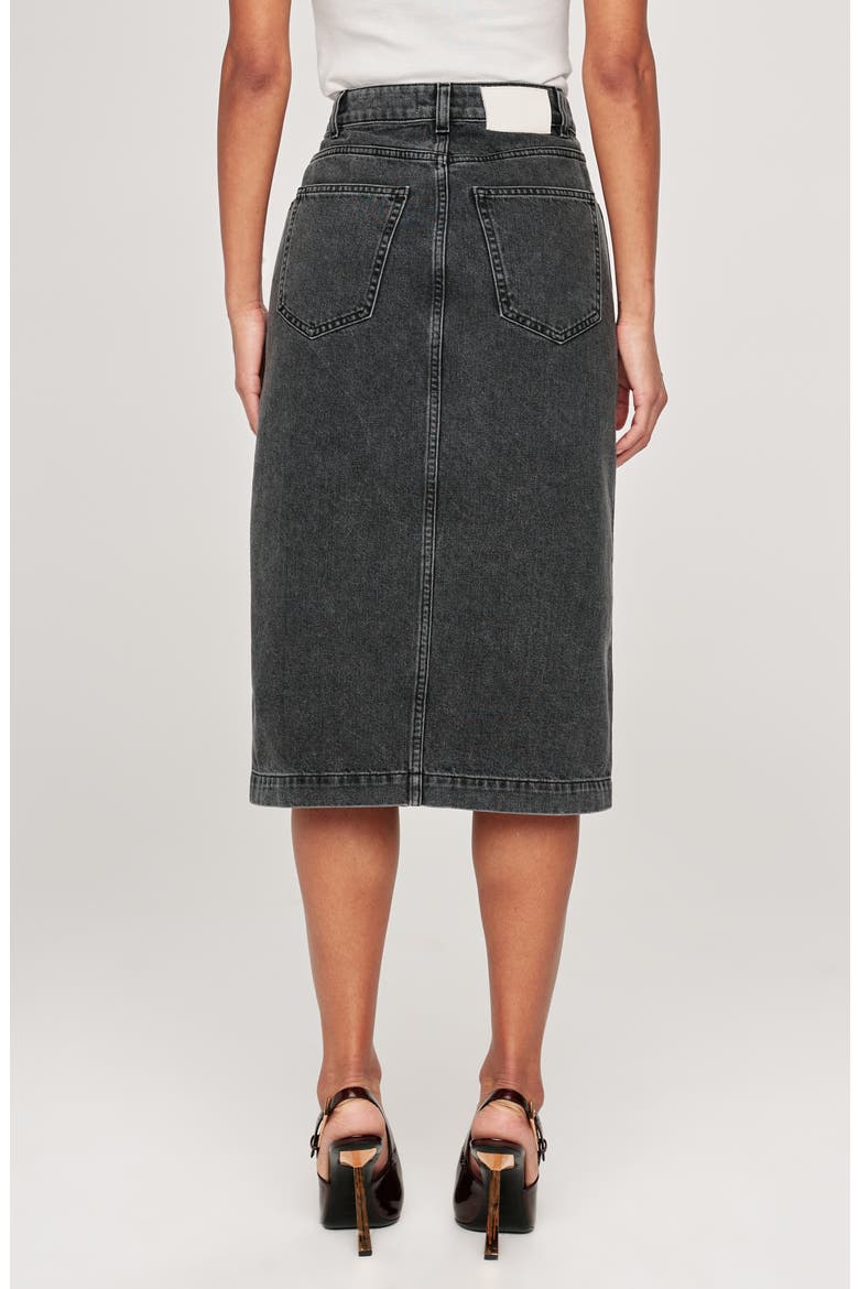 Lexie High Waist Denim Skirt, Alternate, color, LIGHT NIGHTSHADE VINTAGE