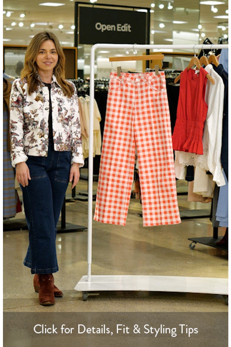 x Giadzy Getty High Waist Crop Wide Leg Jeans video