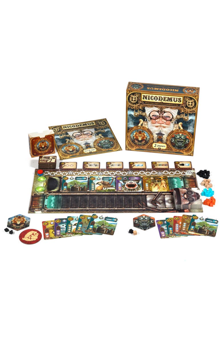 BOMBYX Nicodemus Resource Management Strategy Board Game 14+, Alternate, color, Multicolored