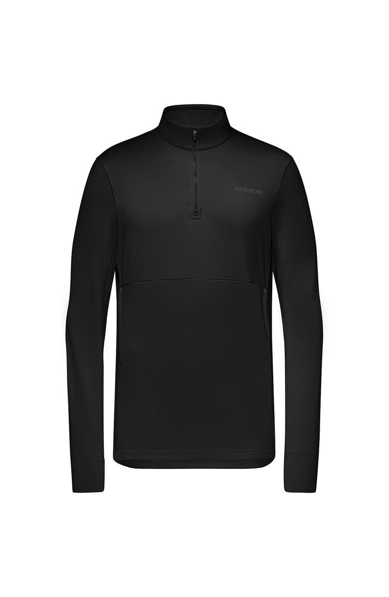 GOREWEAR Training Thermo 1/4-Zip Jacket - Men's, Alternate, color, Black