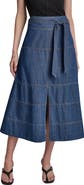 DKNY Crosby Denim Midi Skirt