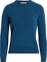 Nordstrom Shrunken Cashmere Crewneck Sweater