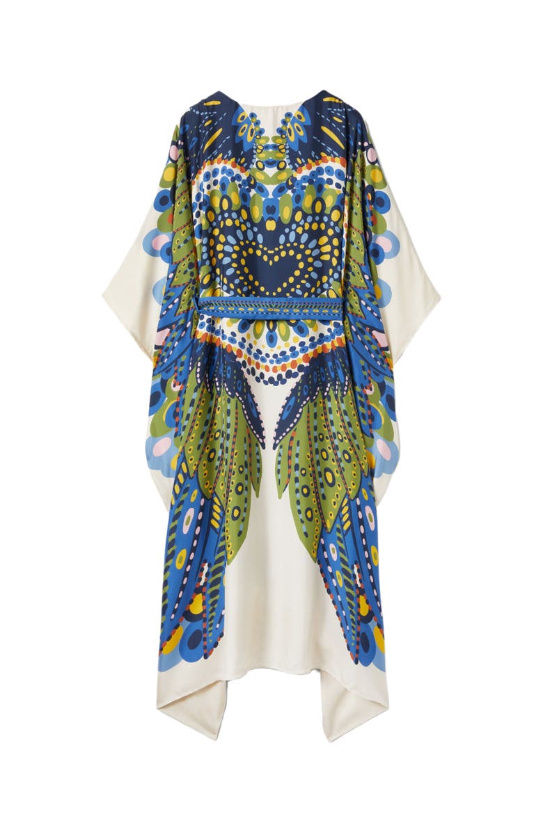 La DoubleJ Square Kaftan Chakra Placée Multicolor, Alternate, color, 
