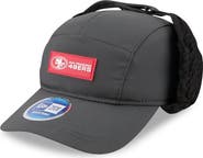 New Era Men's New Era Charcoal San Francisco 49ers 2025 Sideline Cold Weather Runner Dog Ear Adjustable Hat