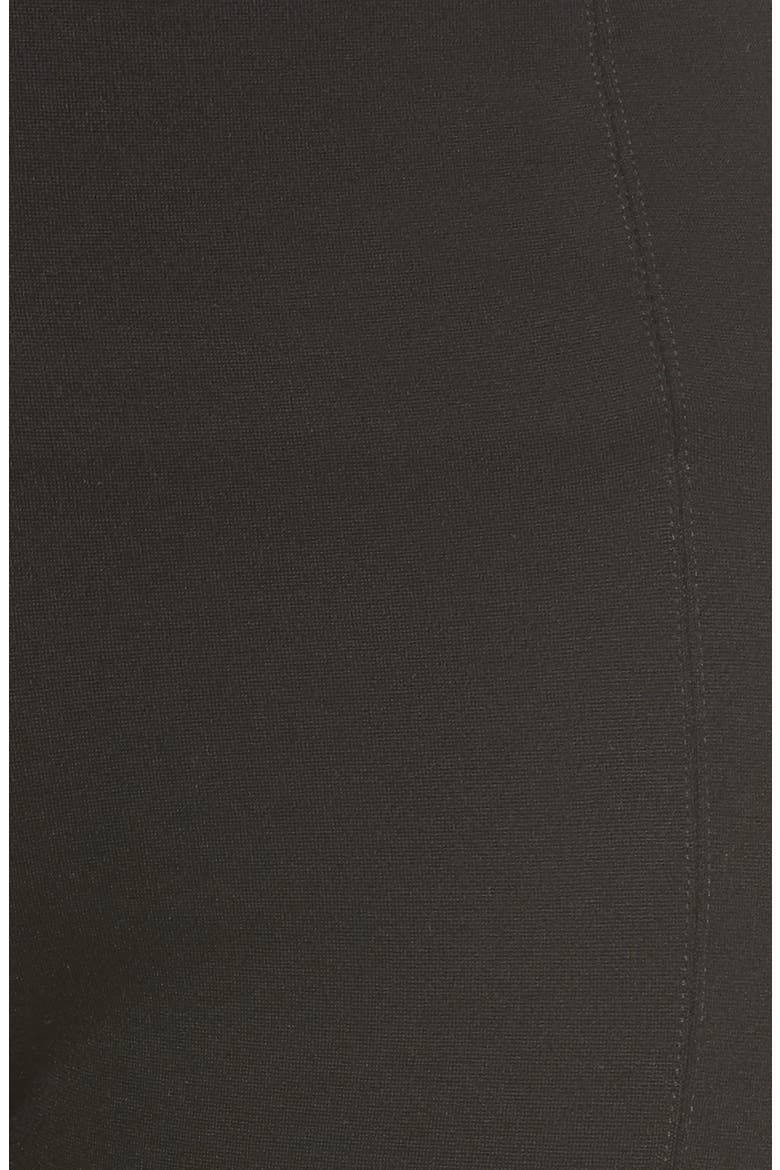 Lyssé High Waist Seamed Leggings, Alternate, color, BLACK