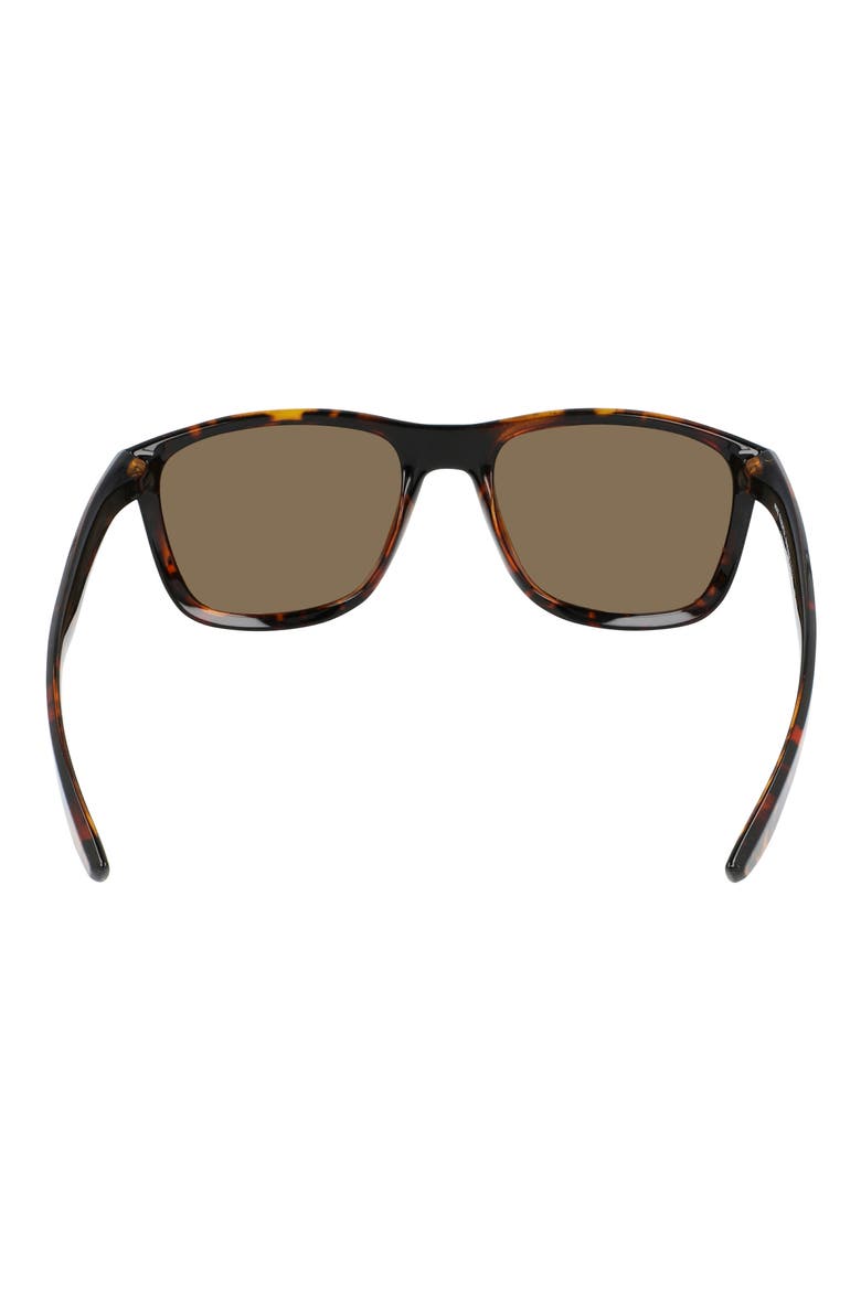 Essential Endeavor 57mm Polarized Square Sunglasses, Alternate, color, BROWN