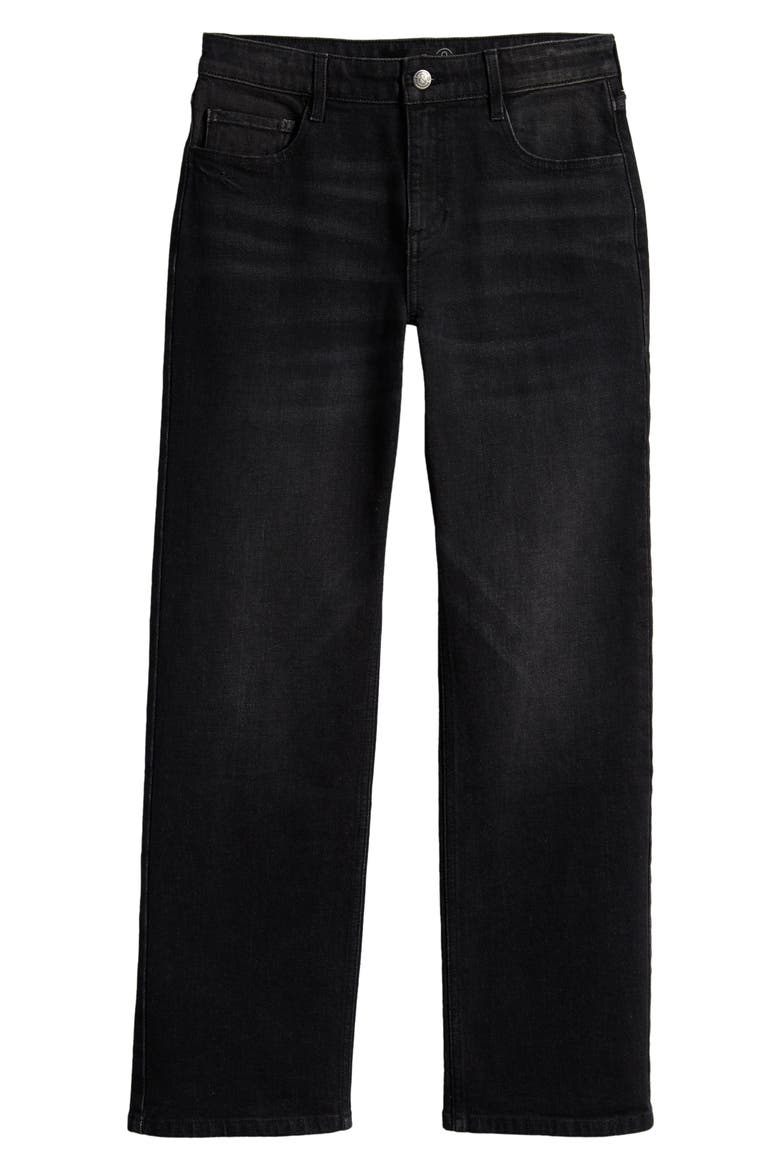 Kids' Relaxed Fit Jeans, Main, color, BLACK WASH