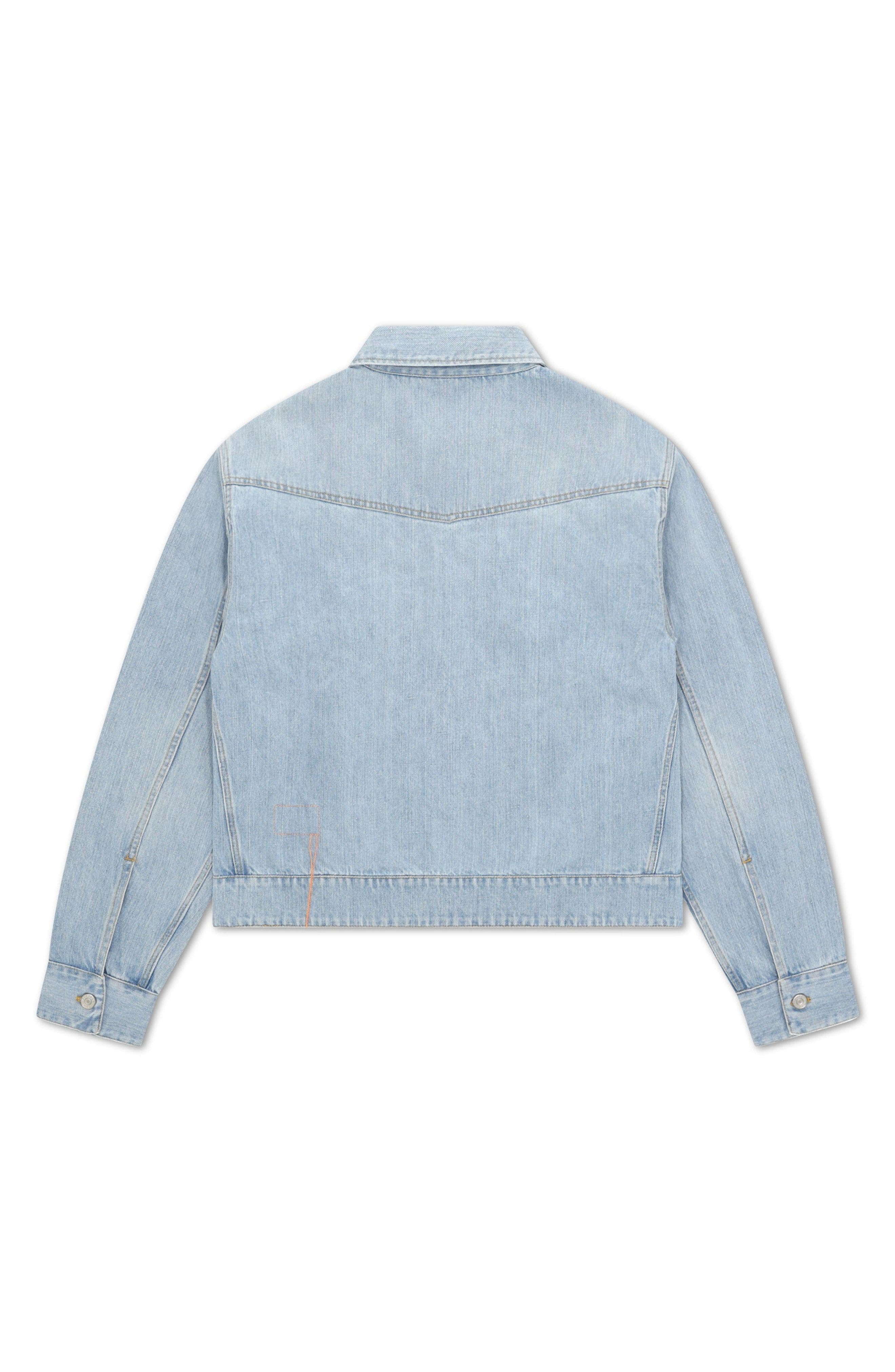 Western Bleach Denim Jacket - image 2