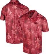 COLOSSEUM Men's Colosseum Cardinal Arkansas Razorbacks Palms Team Polo