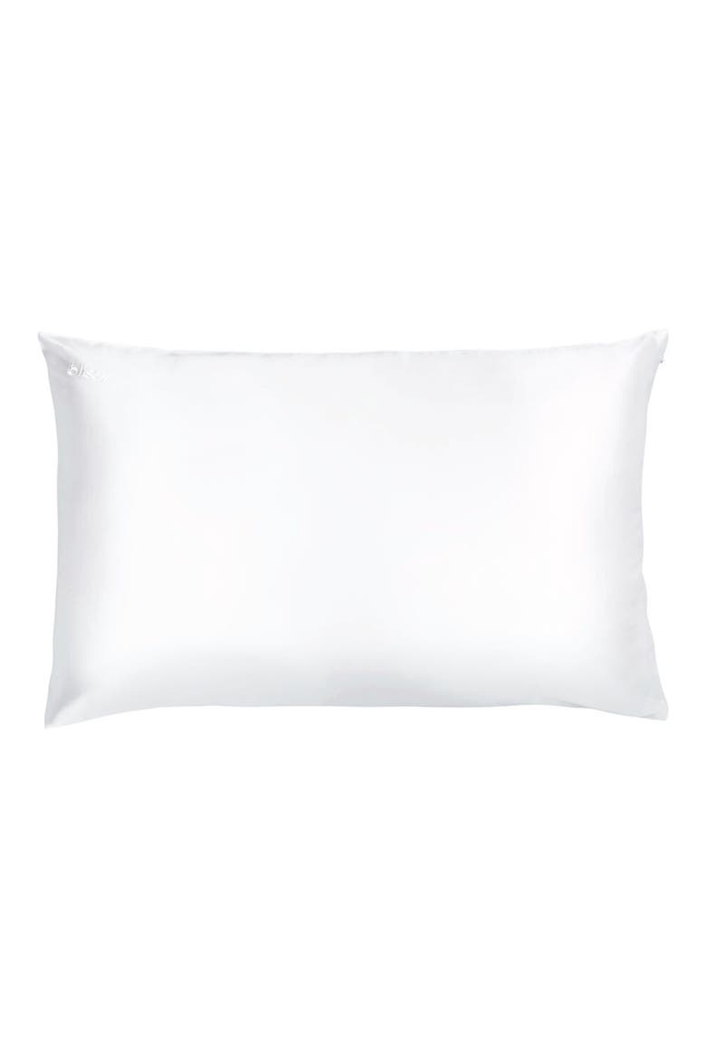 Mulberry Silk Pillowcase, Alternate, color, PURE WHITE