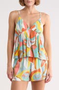 Billabong Carefree Print V-Neck Tank