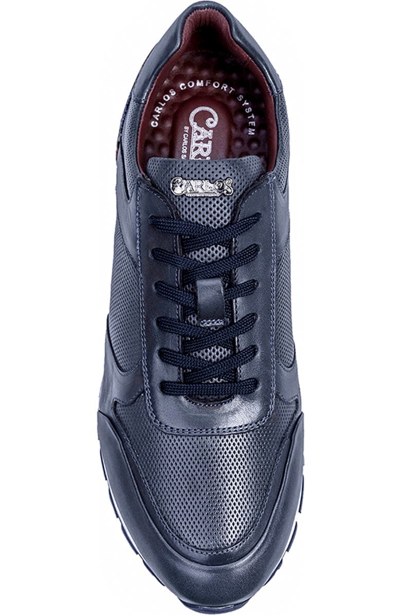 CARLOS SANTANA Hazel Snake Print Sneaker, Alternate, color, Navy