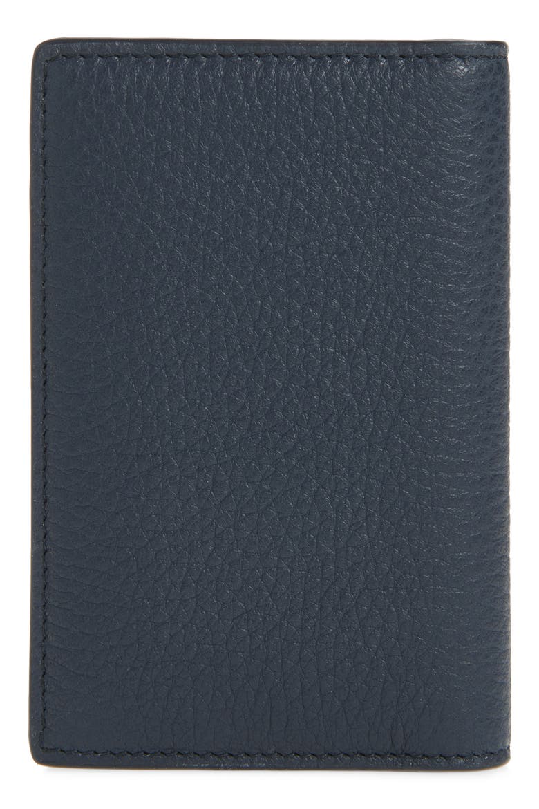 DG Logo Leather Continental Wallet, Alternate, color, 80679 BLU 3