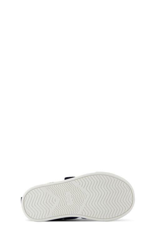 Toms Fenix Double Strap Kids Canvas Shoes Colour: Navy, Size: 7 In Navy