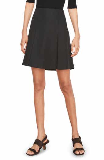 Vince Pleated A-Line Skirt