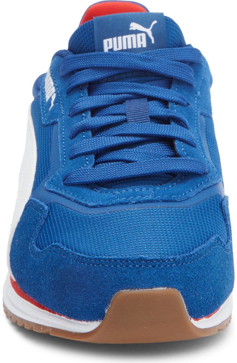 PUMA Softride ST Miler Sneaker, Alternate, color, Clyde Royal/ Puma White/ Red