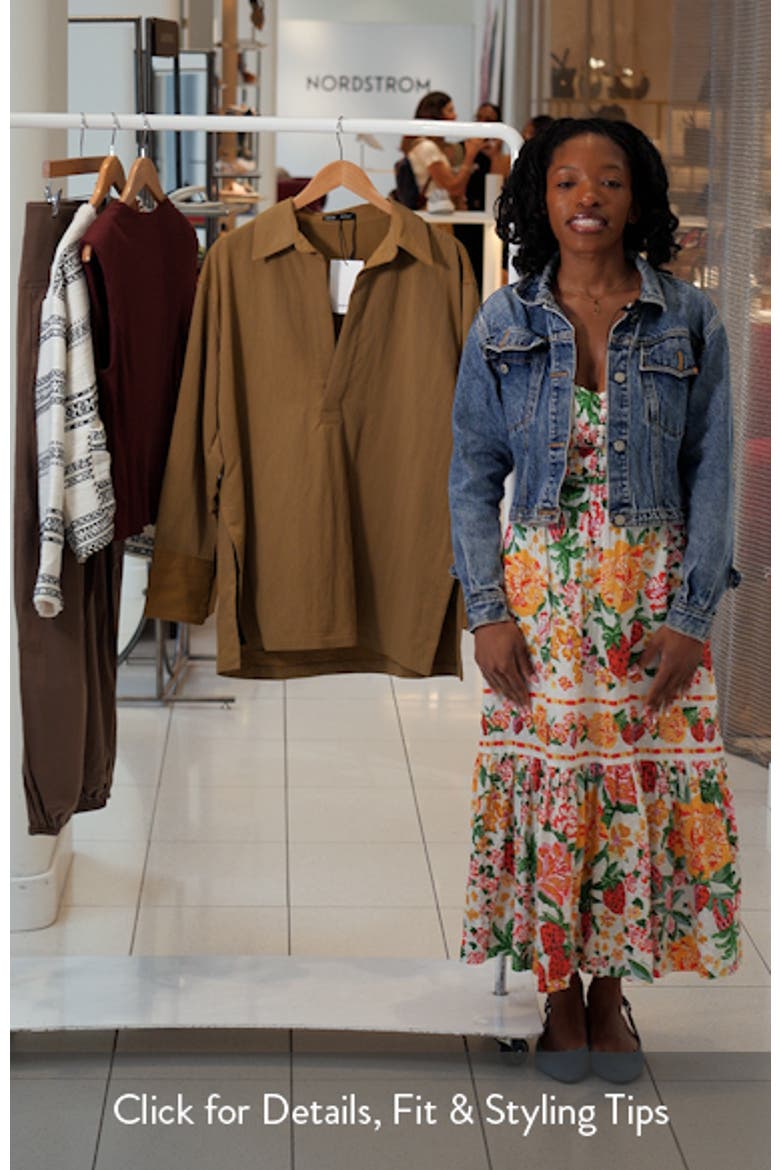 Oversize Popover Shirt video