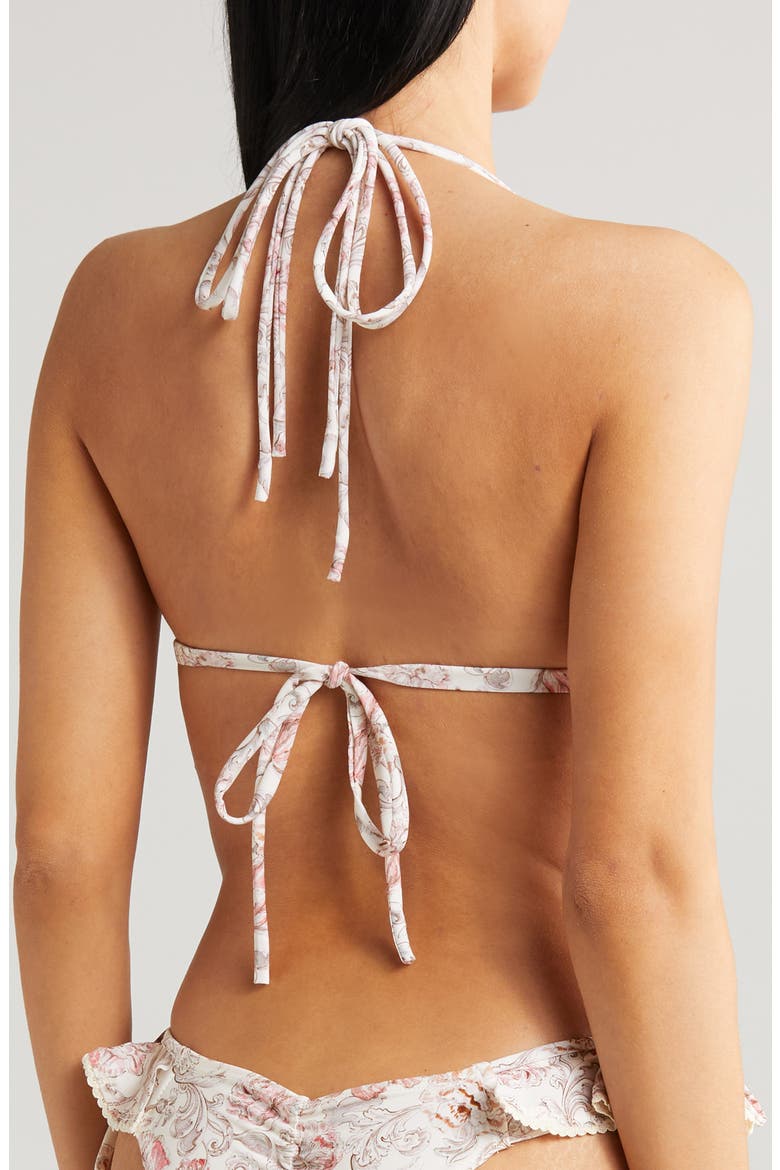 Venecia Floral Strappy Bikini Top, Alternate, color, VENECIA FLORAL