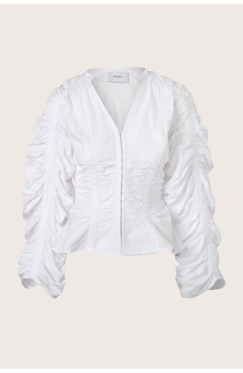 Merlette Meera Top, Alternate, color, White