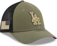 New Era Men's New Era  Olive Los Angeles Dodgers 2026 Armed Forces Day 39THIRTY M-Crown Flex Hat