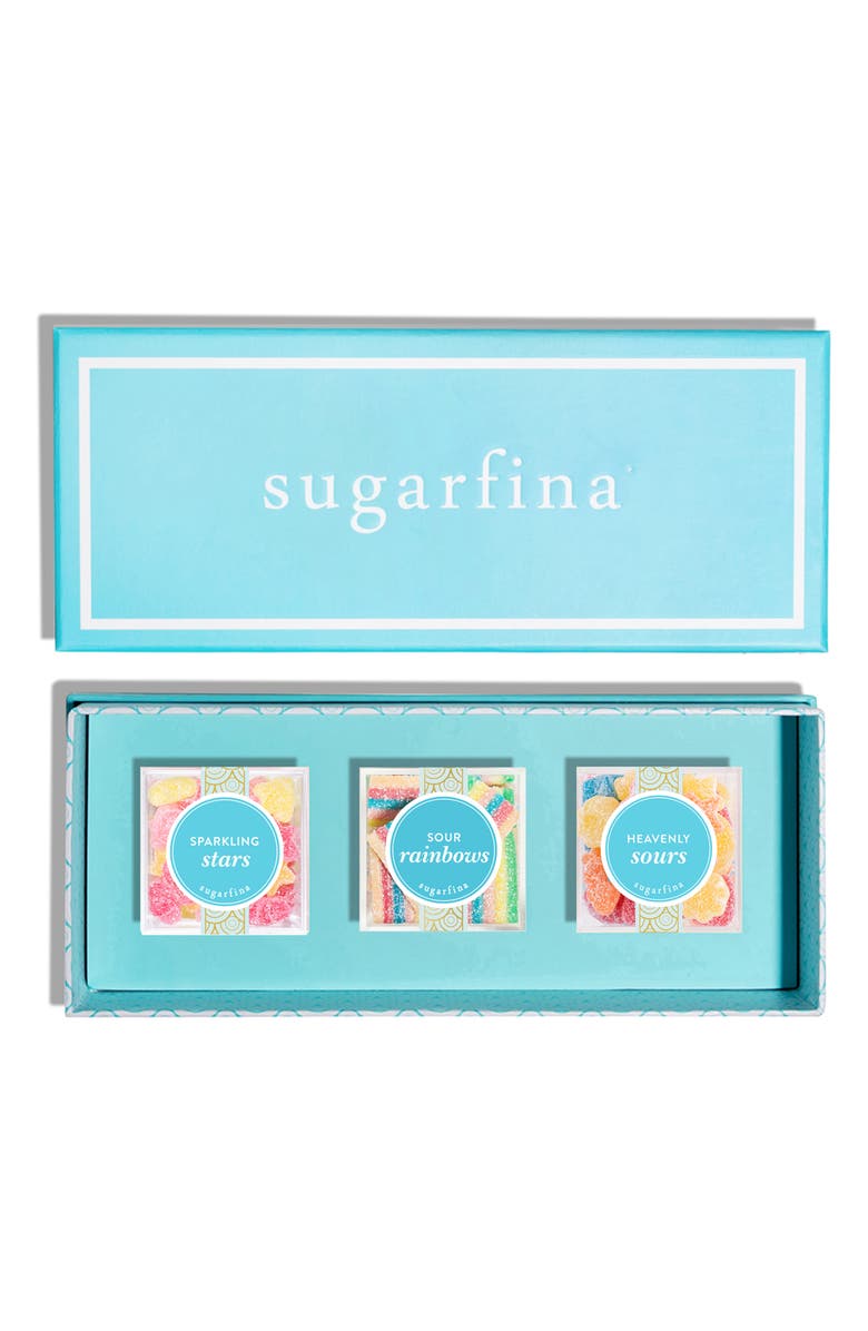 sugarfina Stars & Stripes 3-Piece Candy Bento Box, Main, color, 