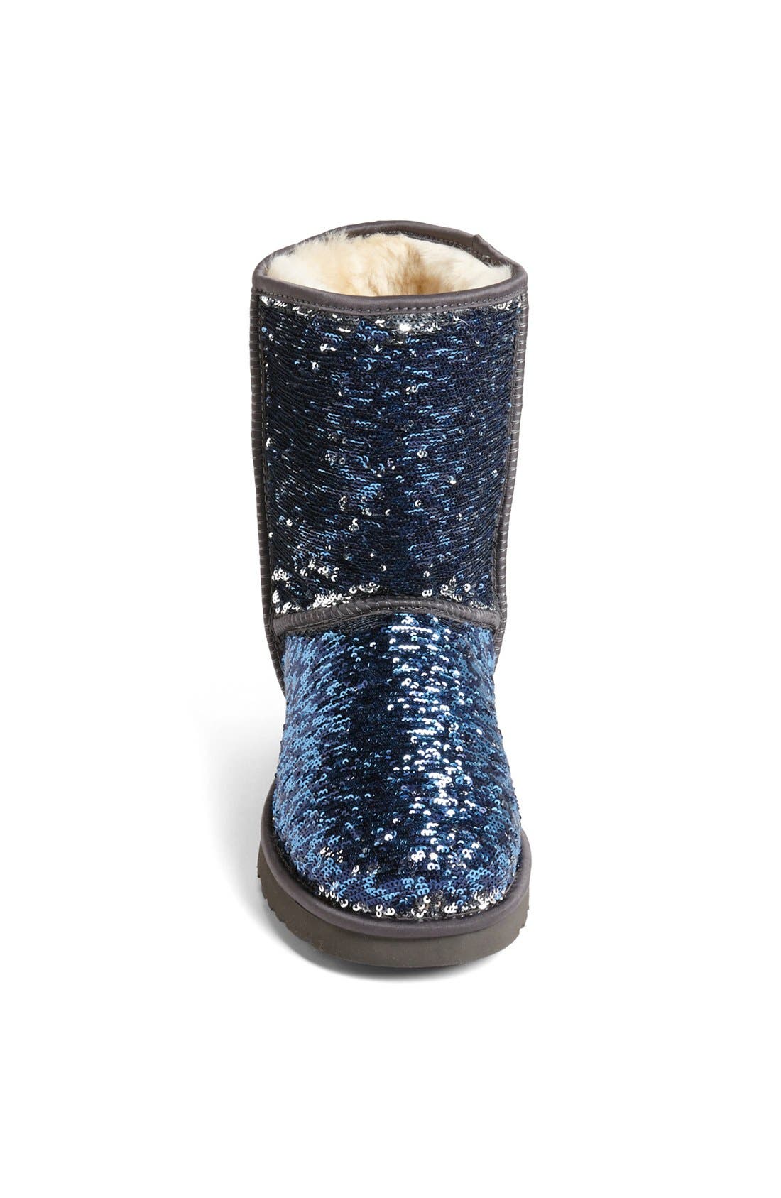 Australia 'Classic Short Sparkle' Boot, Alternate, color, MIDNIGHT