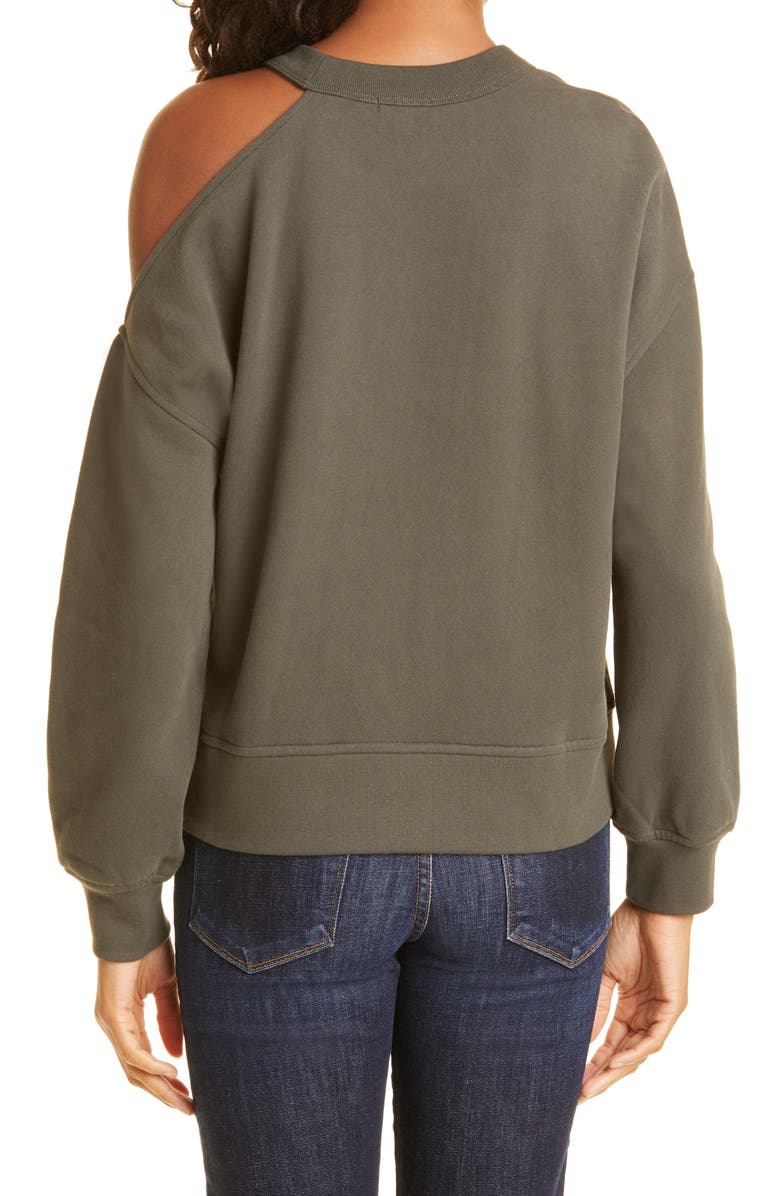 Rails Quincy Cutout Sweatshirt, Alternate, color, 