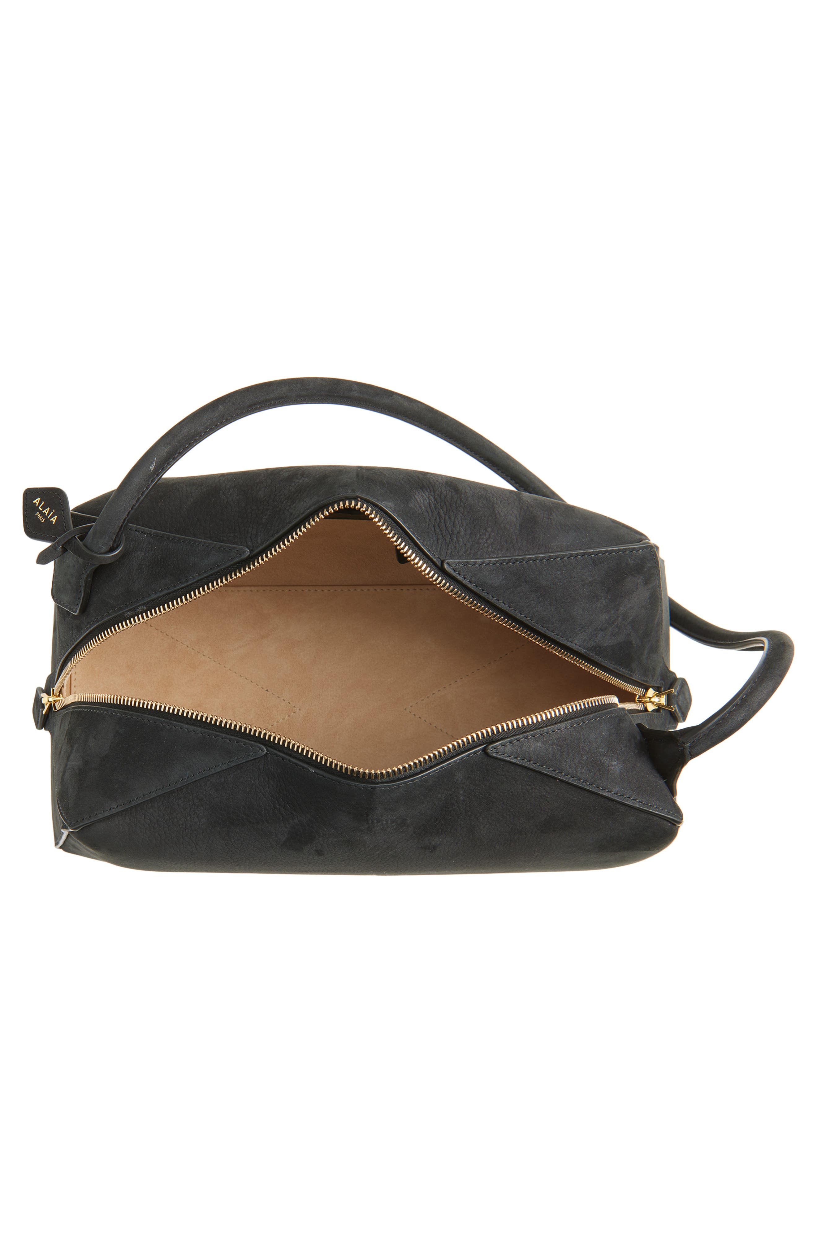 Alaïa Shoulder Bag, Alternate, color, Noir