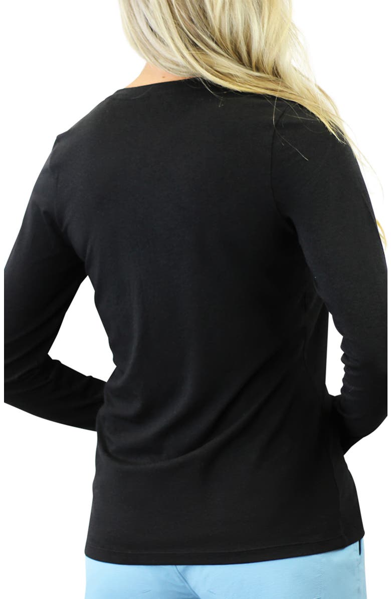 UV Skinz Long Sleeve Everyday Tee, Alternate, color, Black