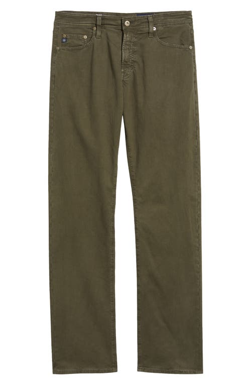 Ag Protégé Italian Light Bedford Straight Leg Pants In Multi