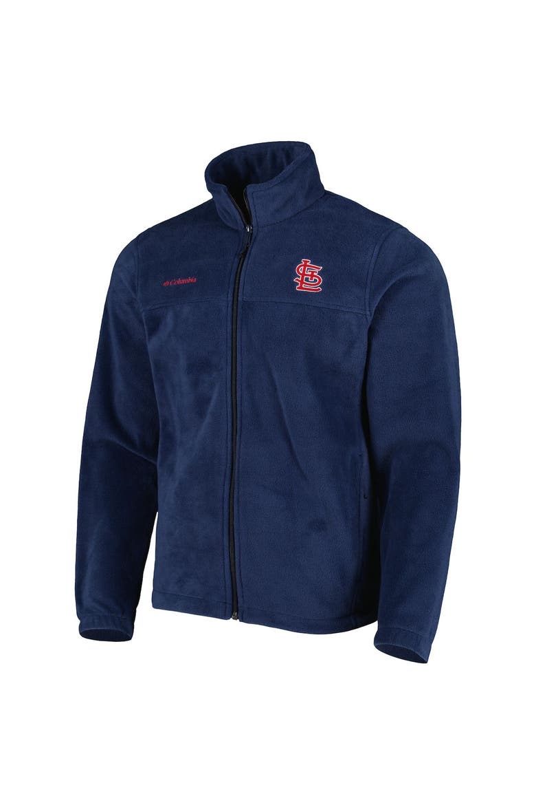 Men's Columbia Navy St. Louis Cardinals Steens Mountain Full-Zip Jacket, Alternate, color, Navy