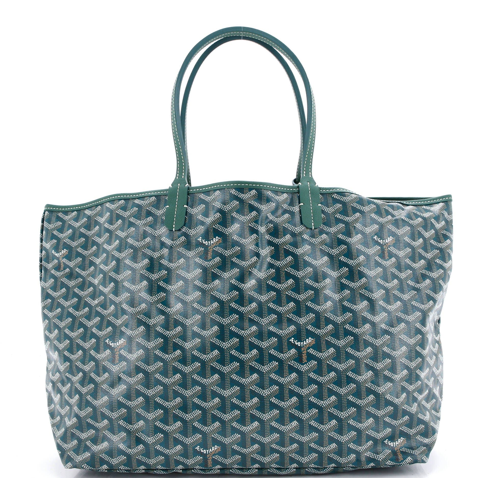 Pre-Owned Goyard Saint Louis Tote Coated Canvas PM, Main, color, 