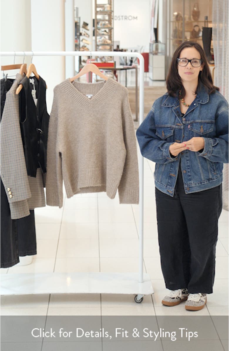 Talia V-Neck Sweater, sales video thumbnail