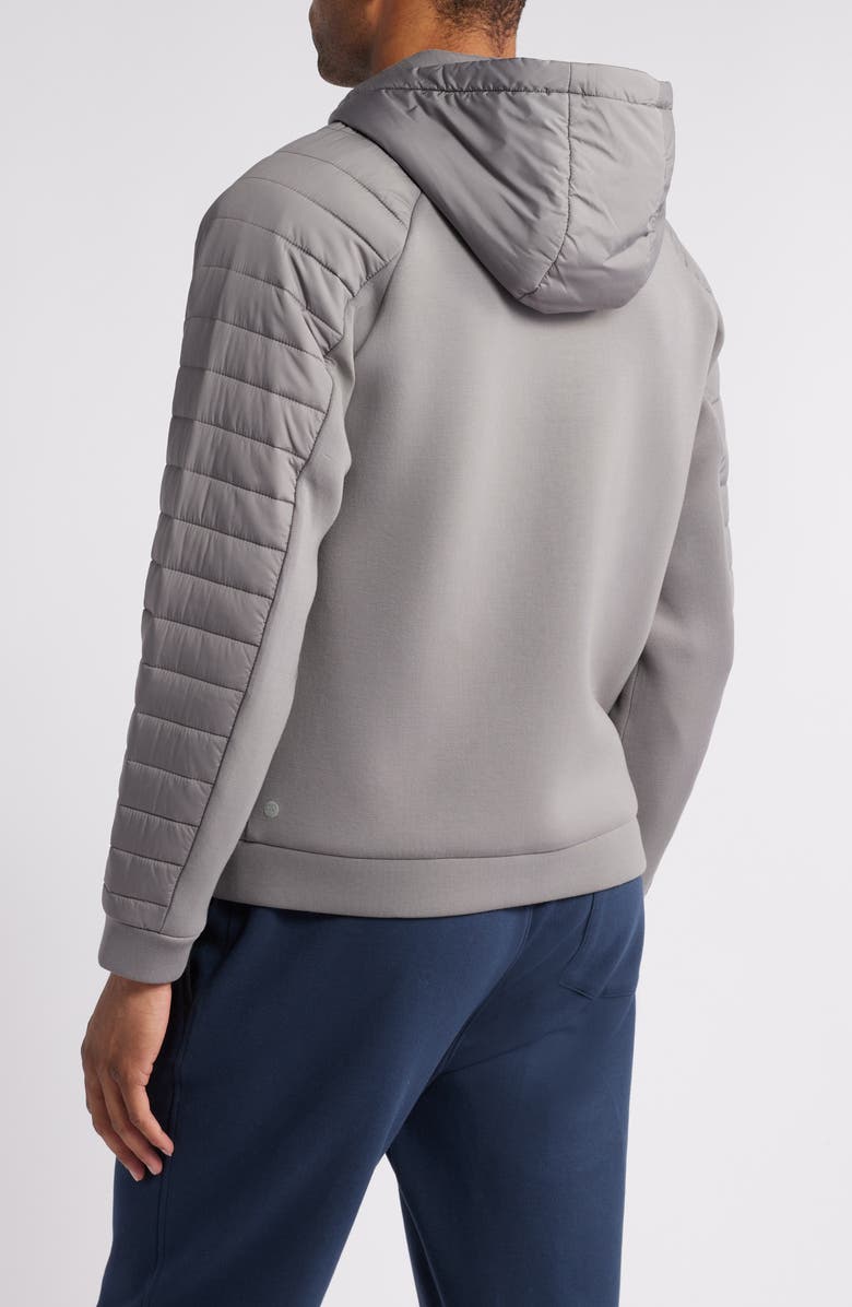 Zella Hybrid Hooded Jacket, Alternate, color,