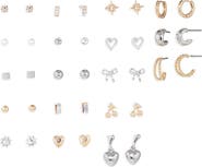 BP. Romantic Set of 18 Earrings