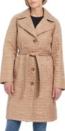 Kate Spade New York belted quilted coat