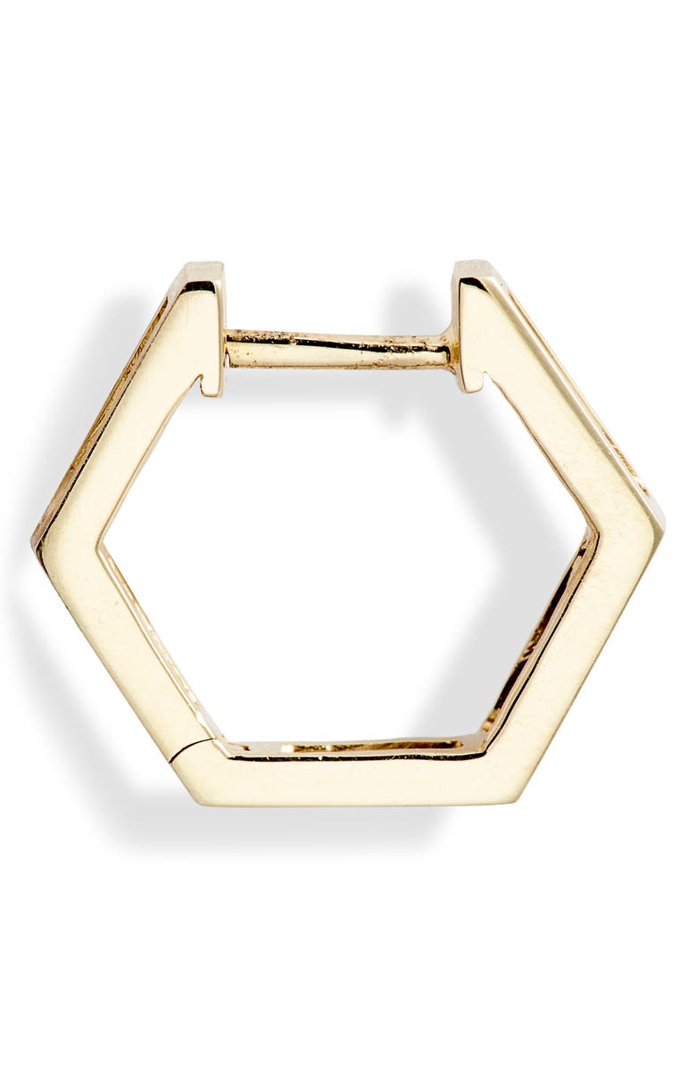 Bony Levy Hexagonal Split Hoop Earrings, Alternate, color,