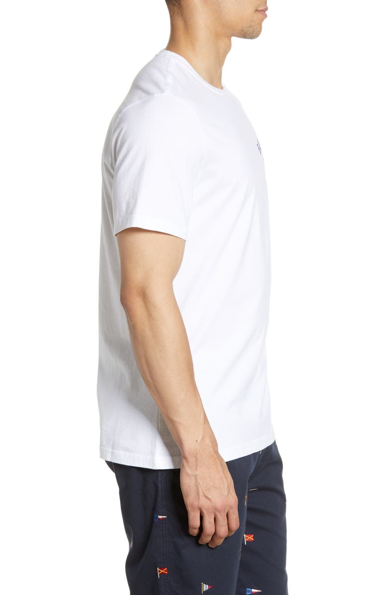 Barbour Preppy Logo T-Shirt, Alternate, color, White