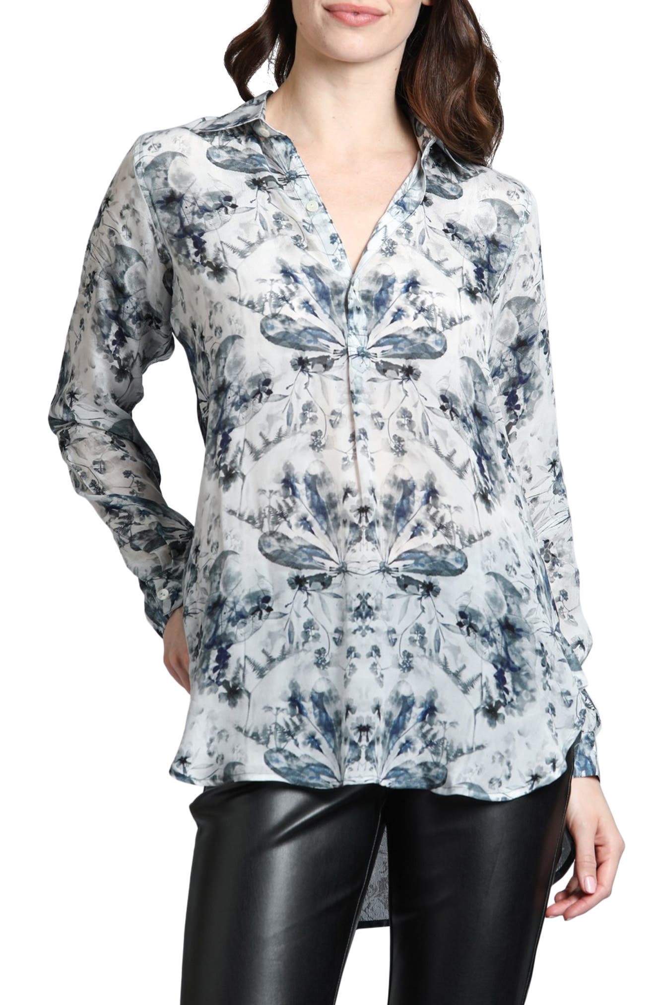 Ikat Print Tunic Top - image 3