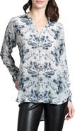 APNY Ikat Print Tunic Top