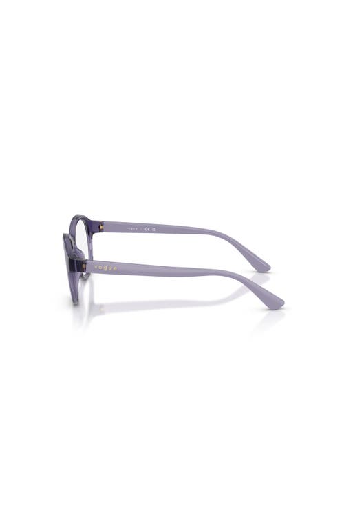 Vogue Eyewear 45mm Phantos Optical Glasses In Black
