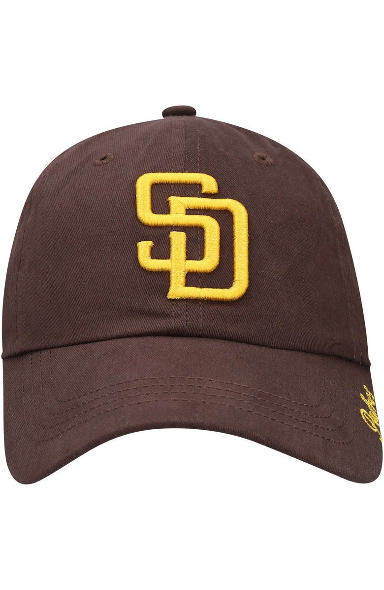 '47 Women's '47 Brown San Diego Padres Team Miata Clean Up Adjustable Hat, Alternate, color,