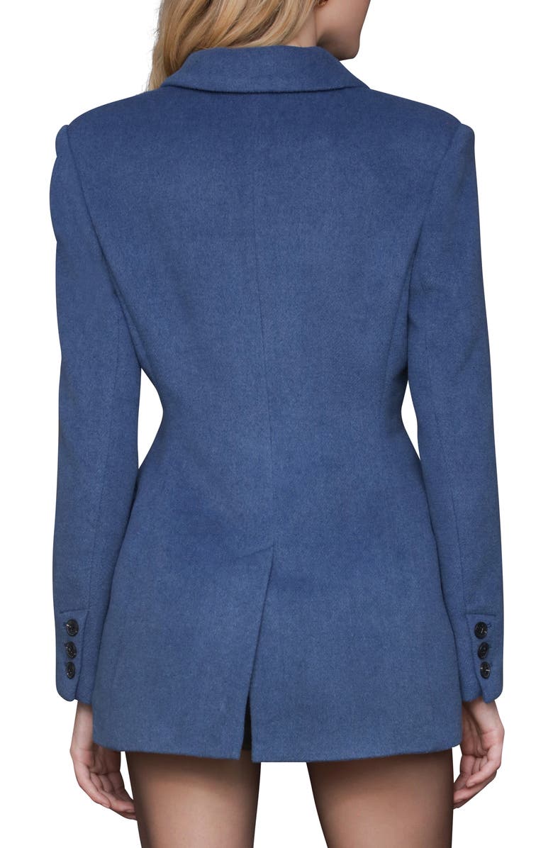 Avec Les Filles Hourglass Blazer Coat, Alternate, color, Bluestone