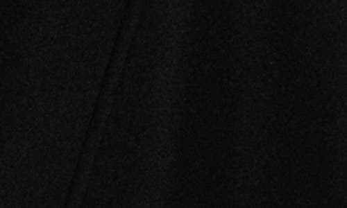 Bcbg Faux Fur Belted Topper In Black