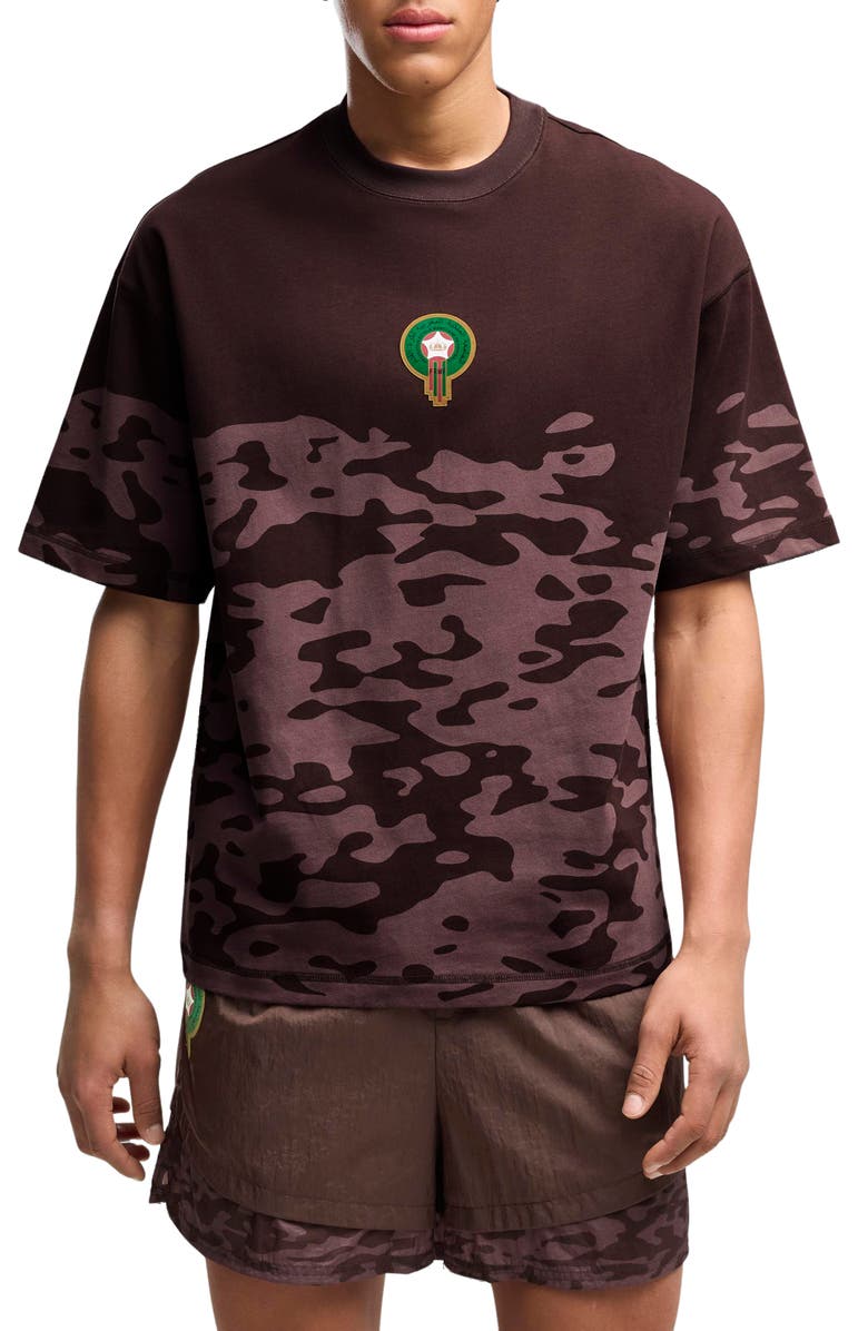 PUMA x Morocco x Salehe Bembury King Jersey, Main, color, Chocolate Brown